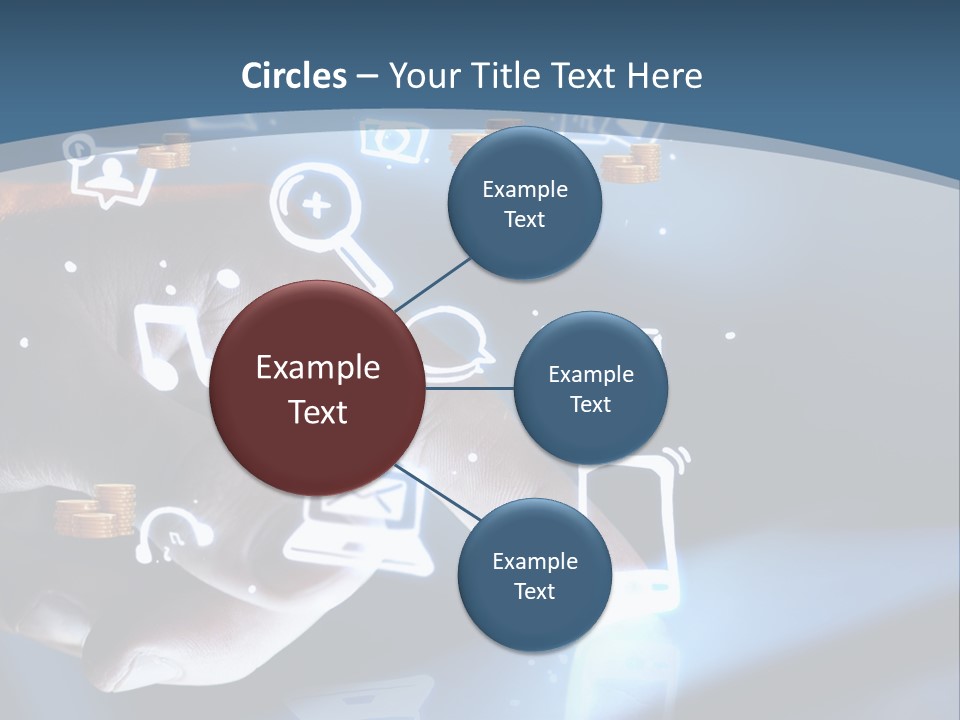 White Heat Industry PowerPoint Template