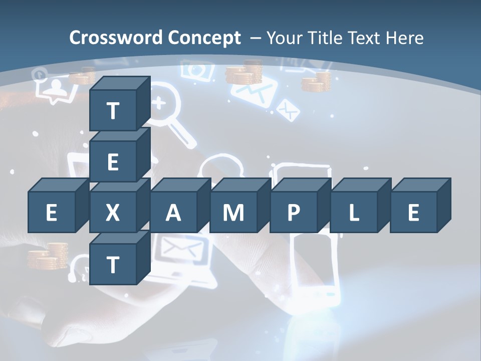 White Heat Industry PowerPoint Template
