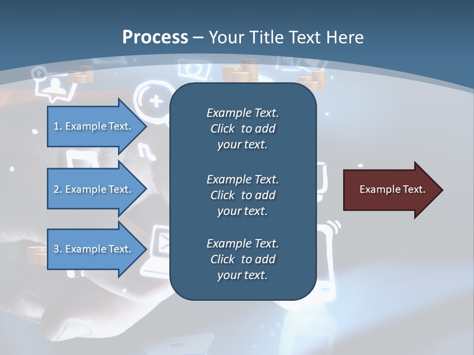 White Heat Industry PowerPoint Template