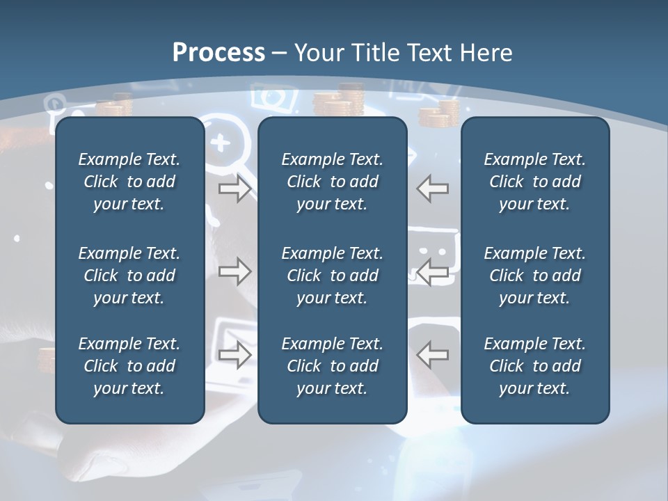 White Heat Industry PowerPoint Template