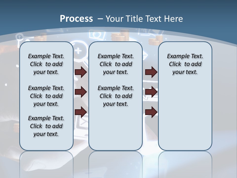 White Heat Industry PowerPoint Template