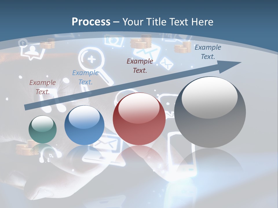 White Heat Industry PowerPoint Template