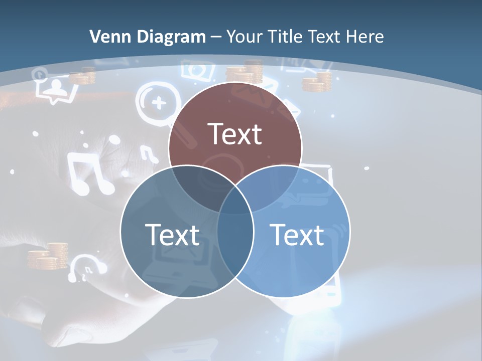 White Heat Industry PowerPoint Template