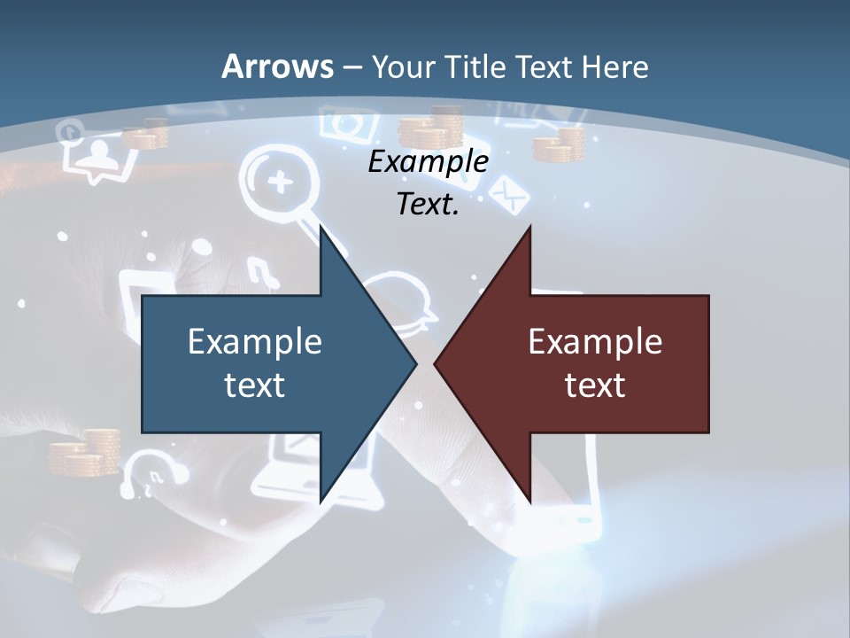 White Heat Industry PowerPoint Template