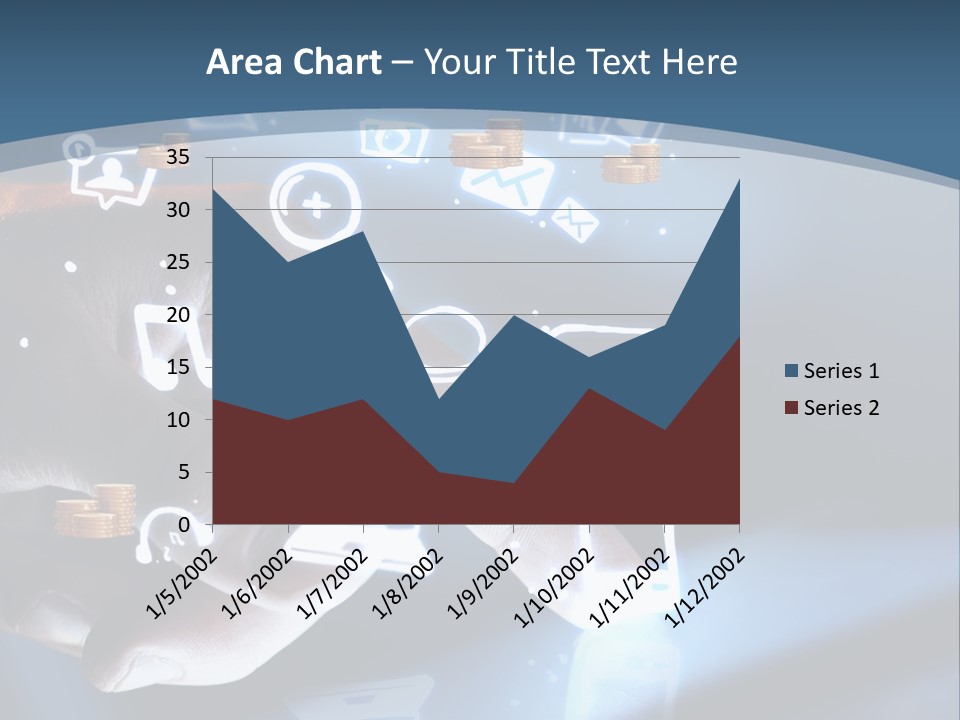 White Heat Industry PowerPoint Template