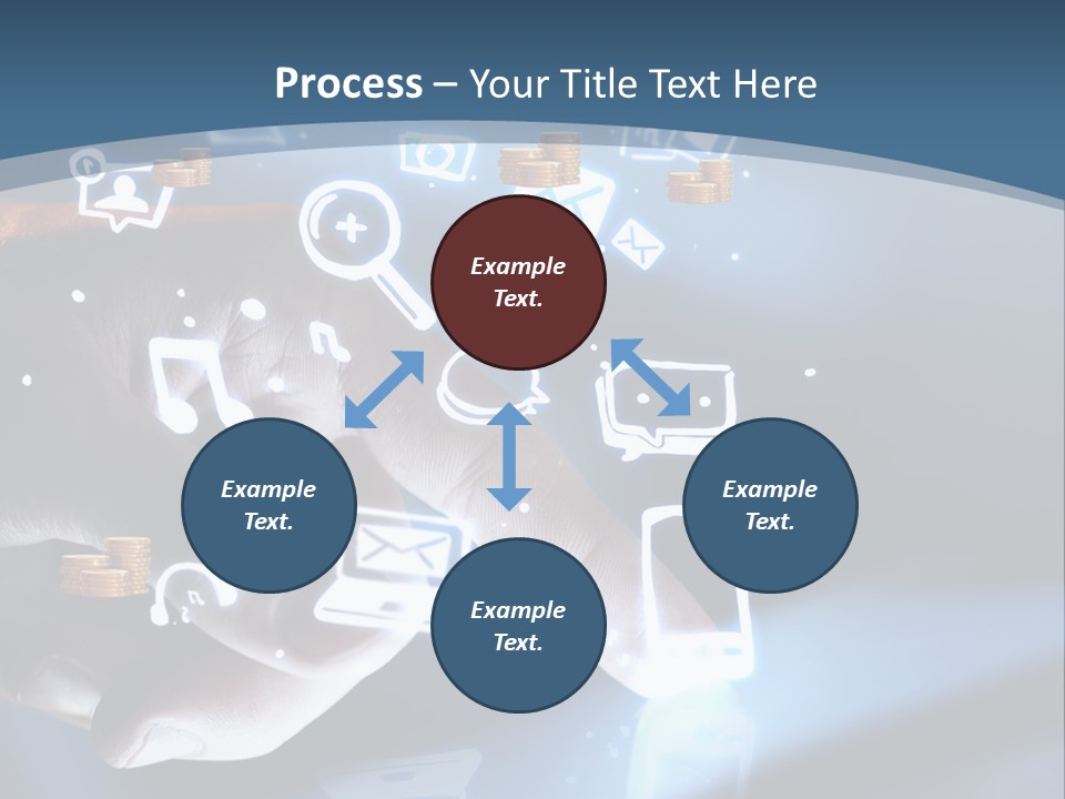 White Heat Industry PowerPoint Template