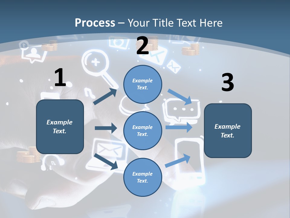 White Heat Industry PowerPoint Template