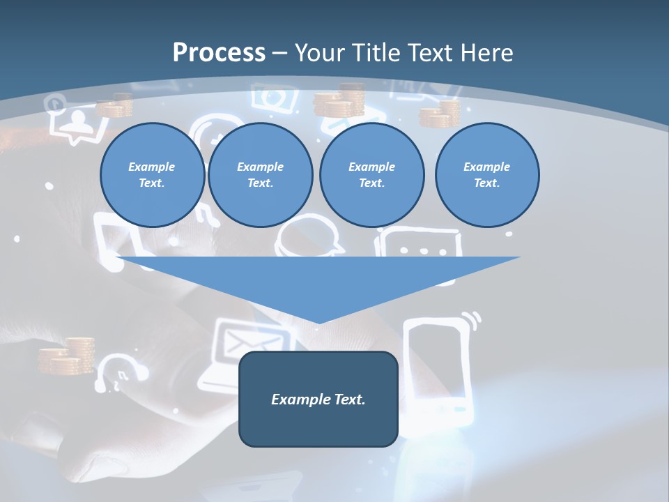 White Heat Industry PowerPoint Template