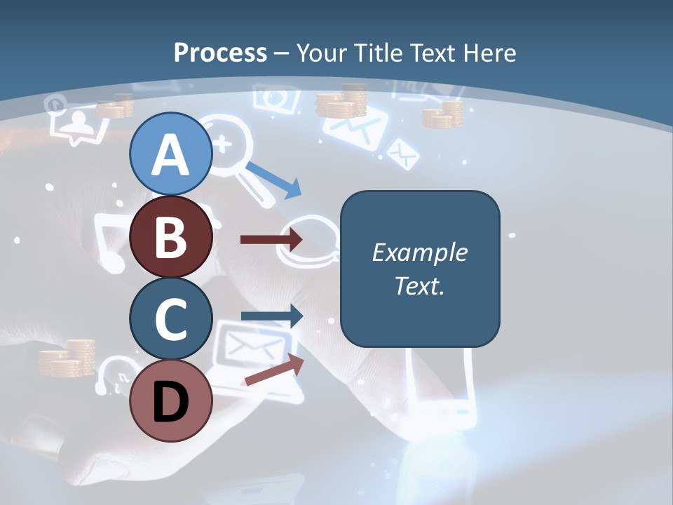 White Heat Industry PowerPoint Template