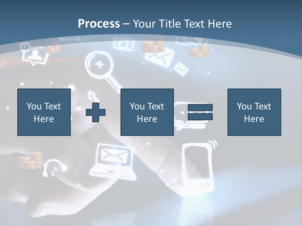 White Heat Industry PowerPoint Template