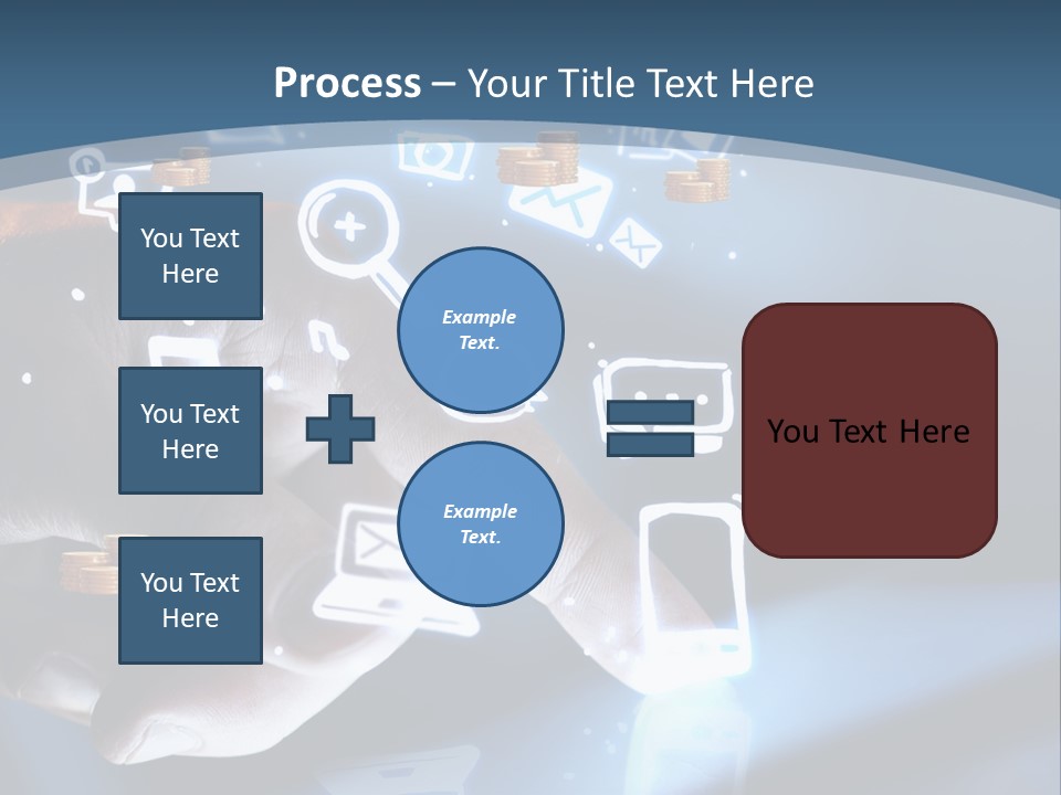 White Heat Industry PowerPoint Template