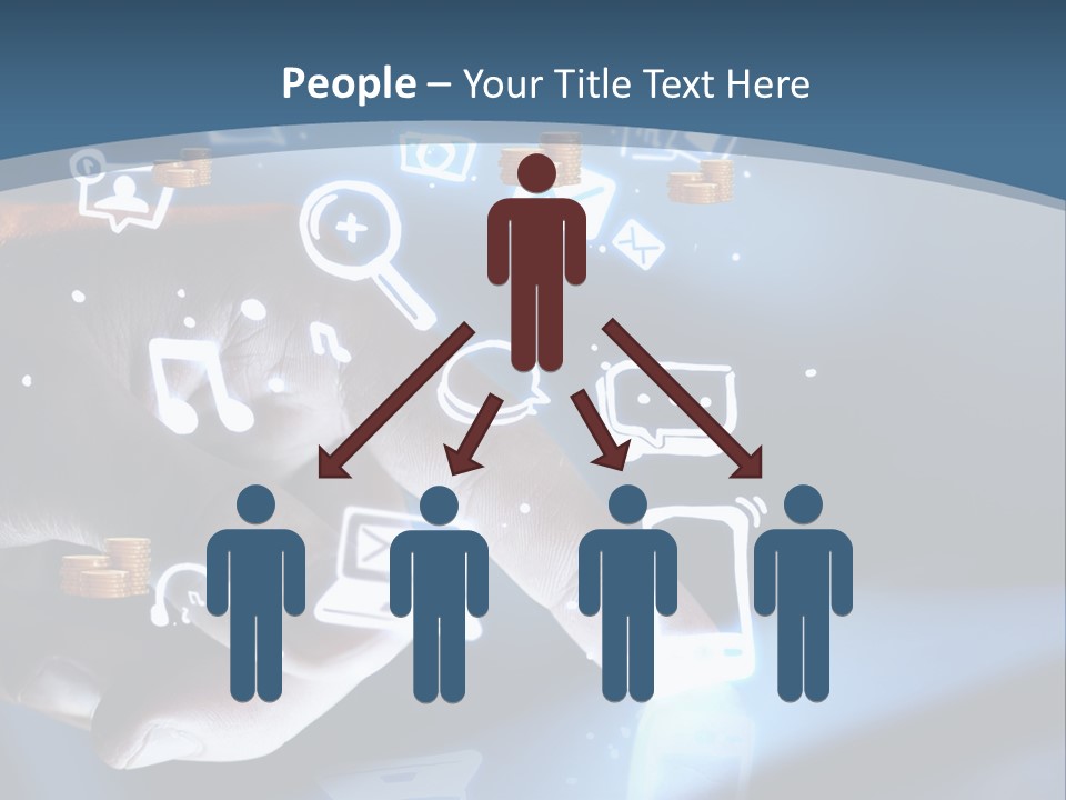 White Heat Industry PowerPoint Template