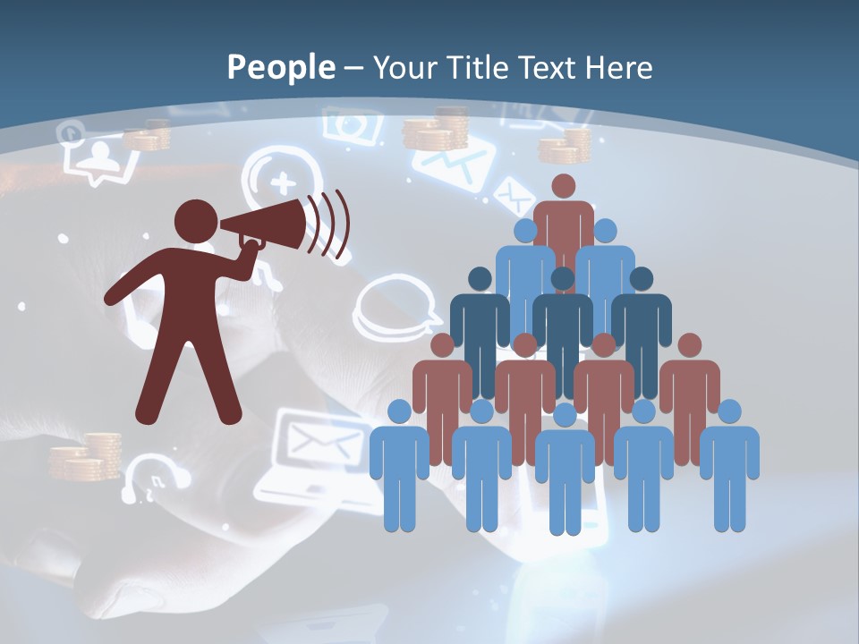 White Heat Industry PowerPoint Template