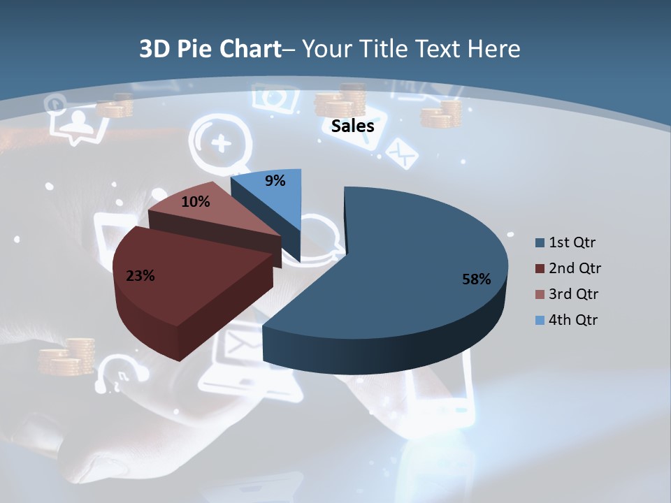 White Heat Industry PowerPoint Template