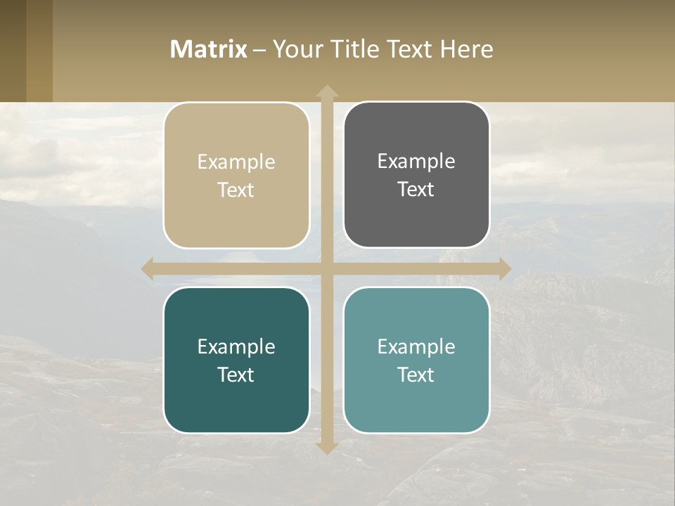 System House Cold PowerPoint Template