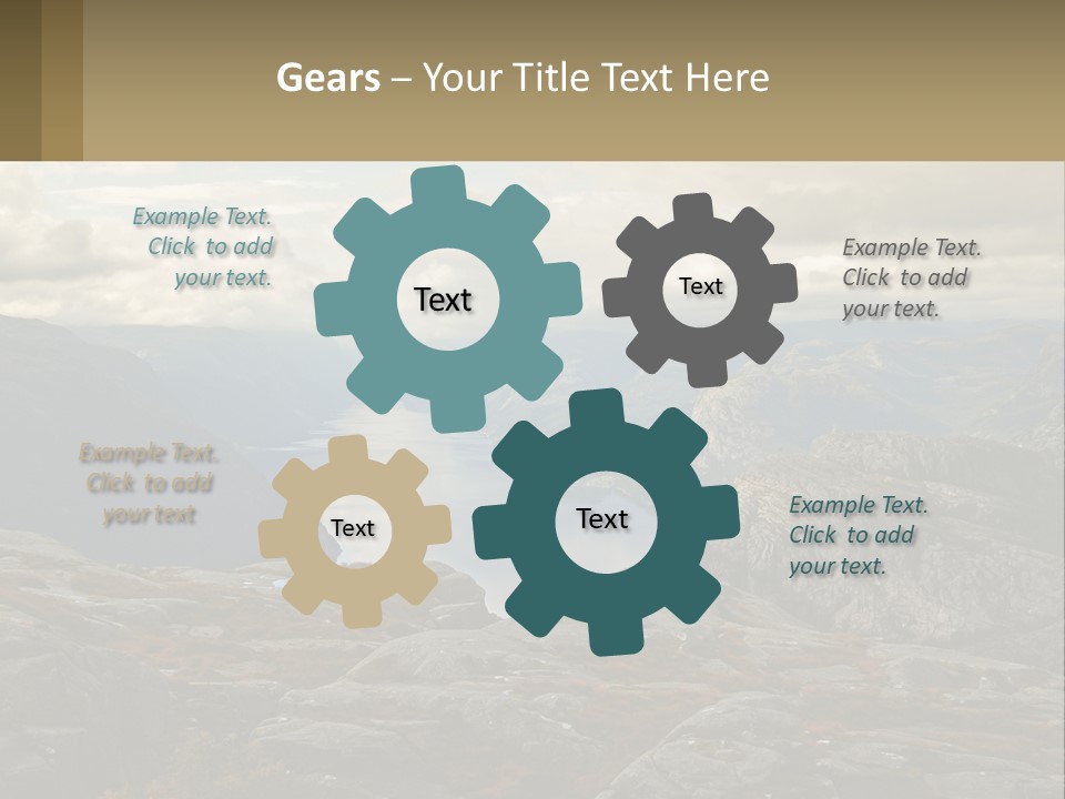 System House Cold PowerPoint Template