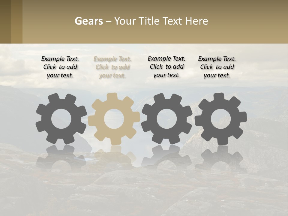 System House Cold PowerPoint Template