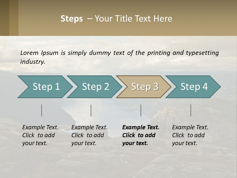 System House Cold PowerPoint Template