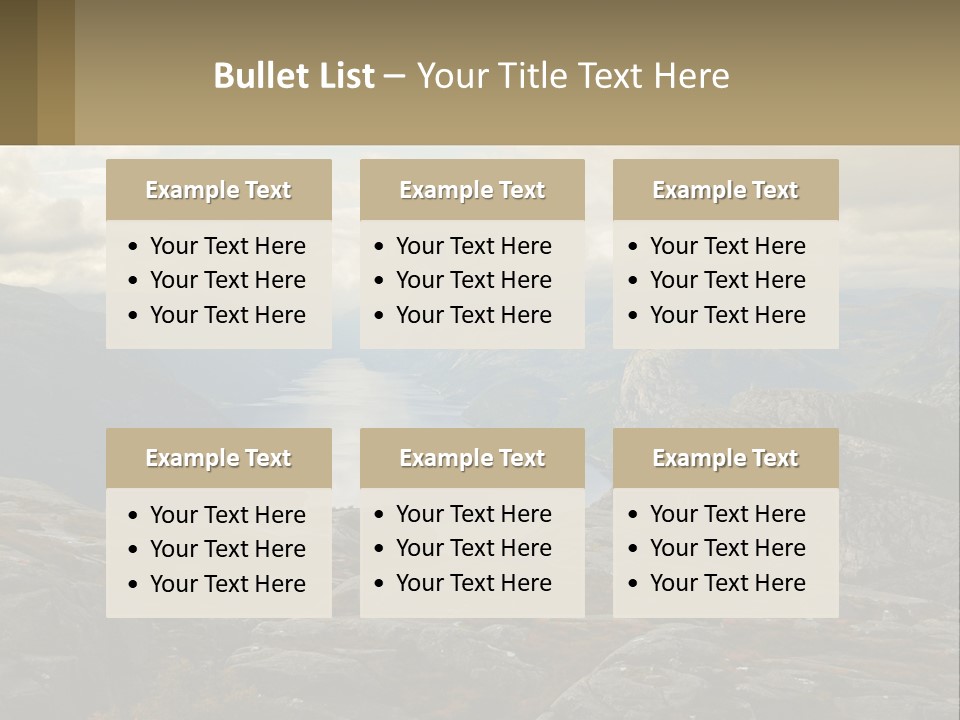 System House Cold PowerPoint Template