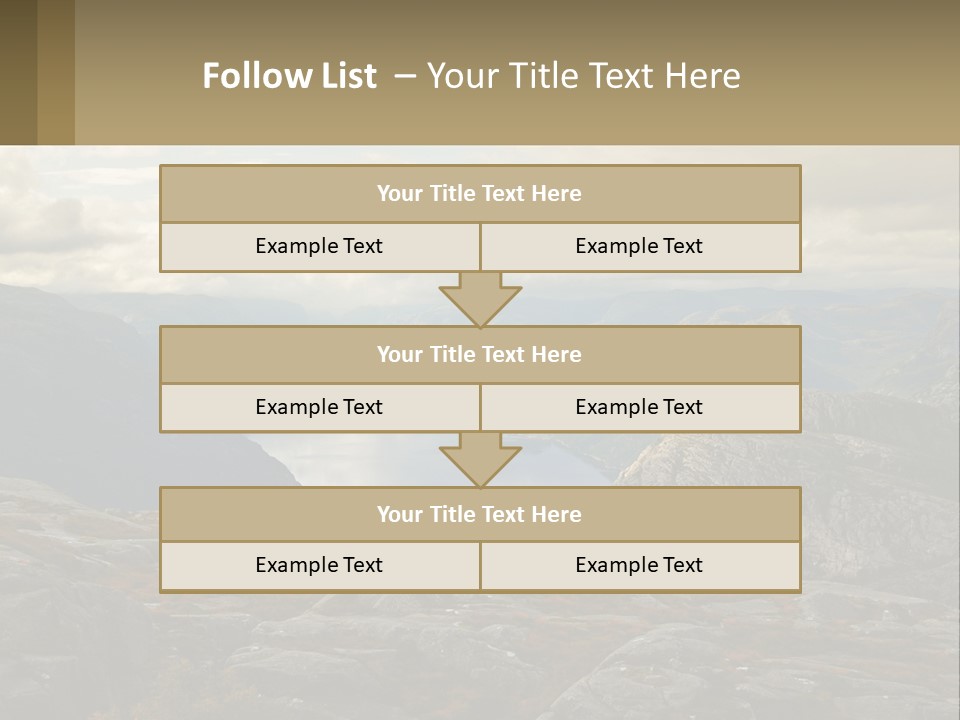System House Cold PowerPoint Template