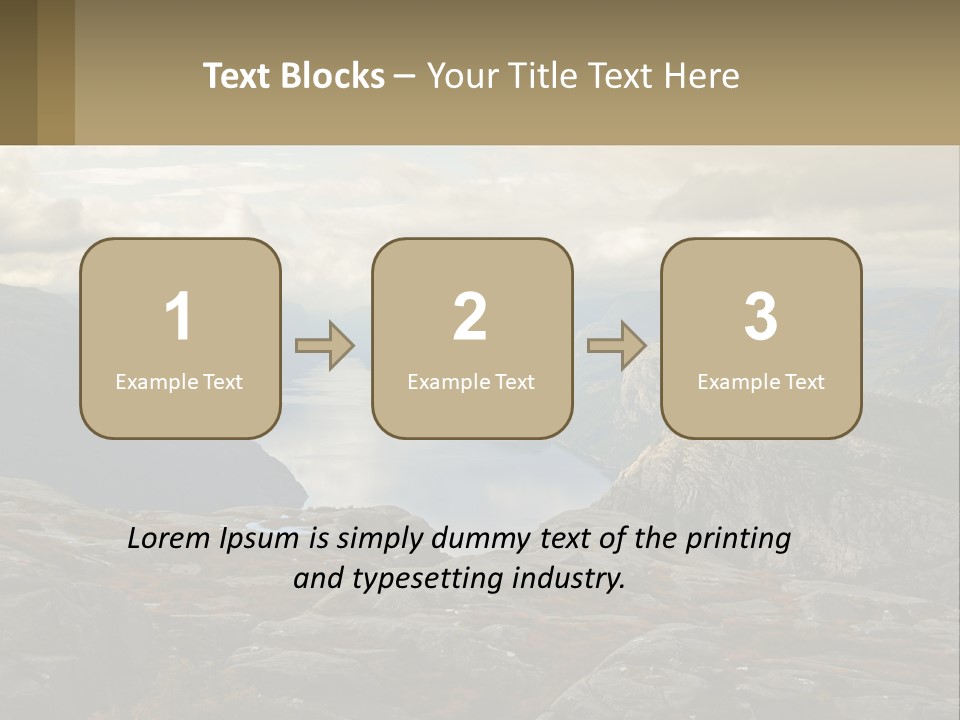System House Cold PowerPoint Template