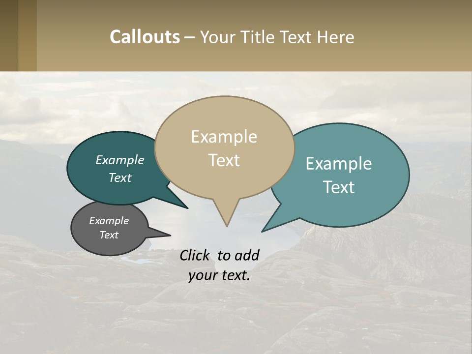 System House Cold PowerPoint Template