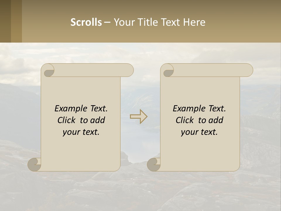 System House Cold PowerPoint Template