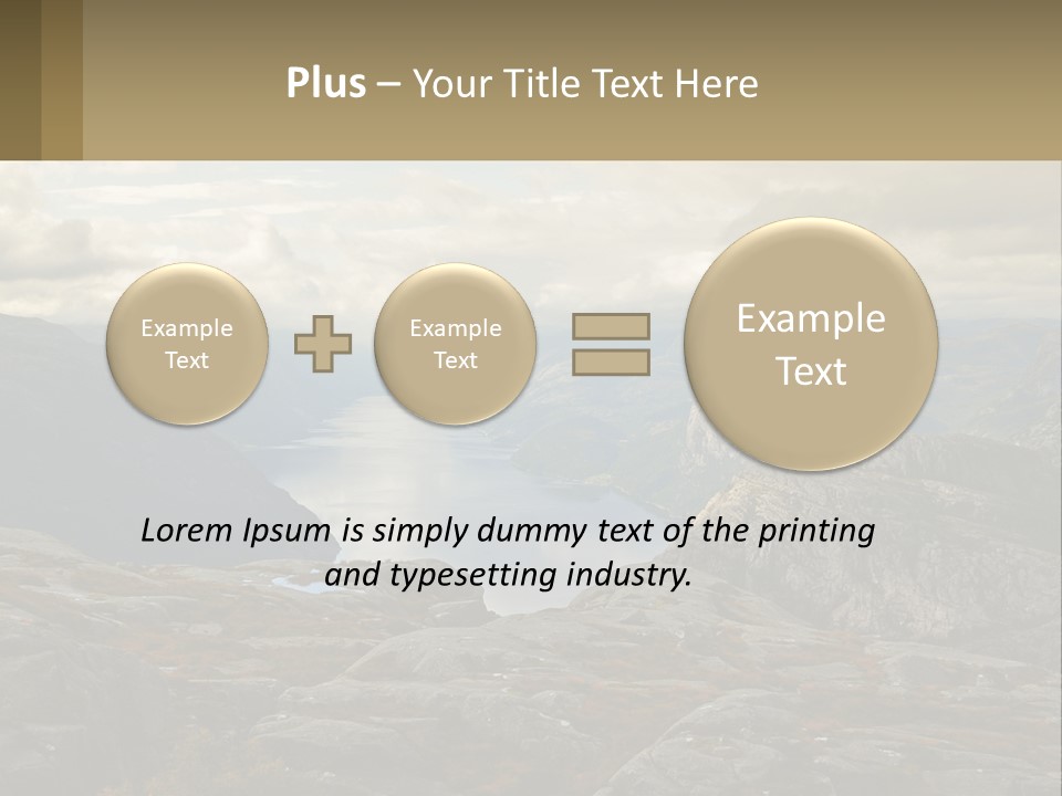 System House Cold PowerPoint Template