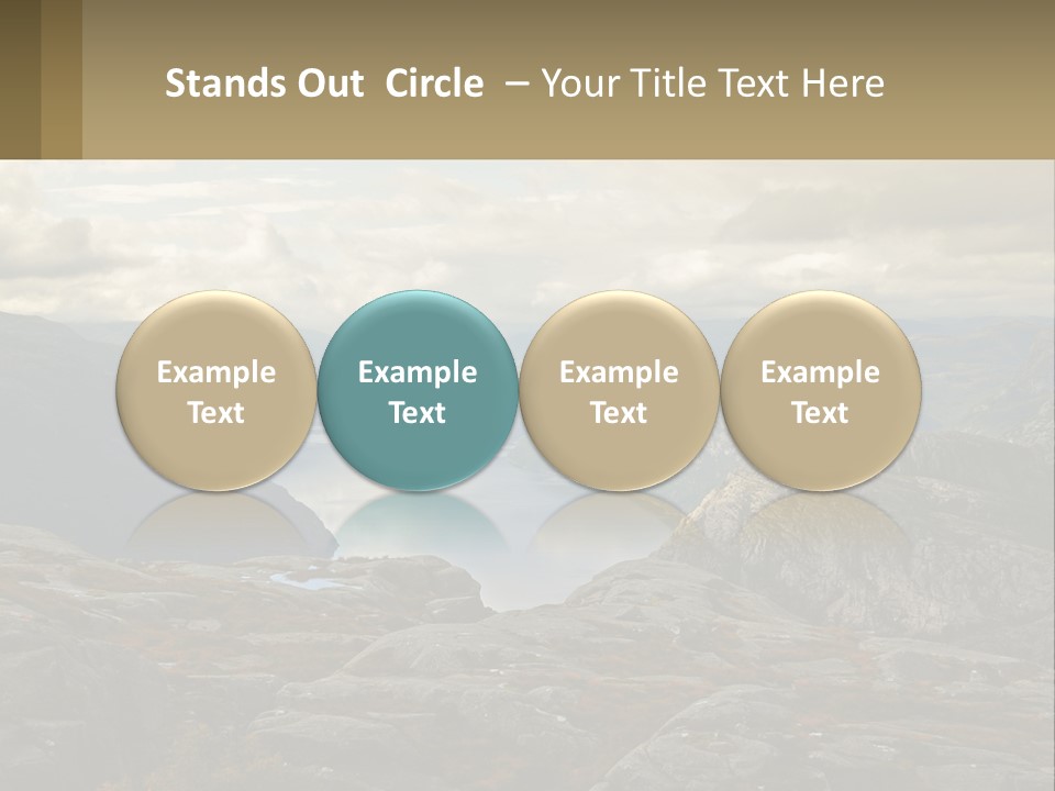 System House Cold PowerPoint Template