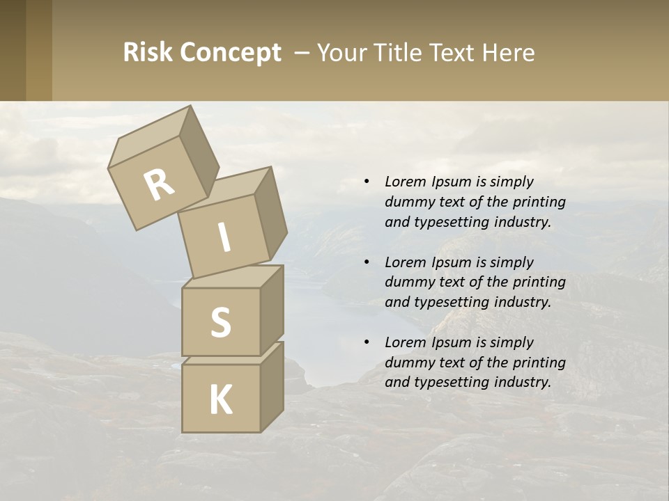 System House Cold PowerPoint Template