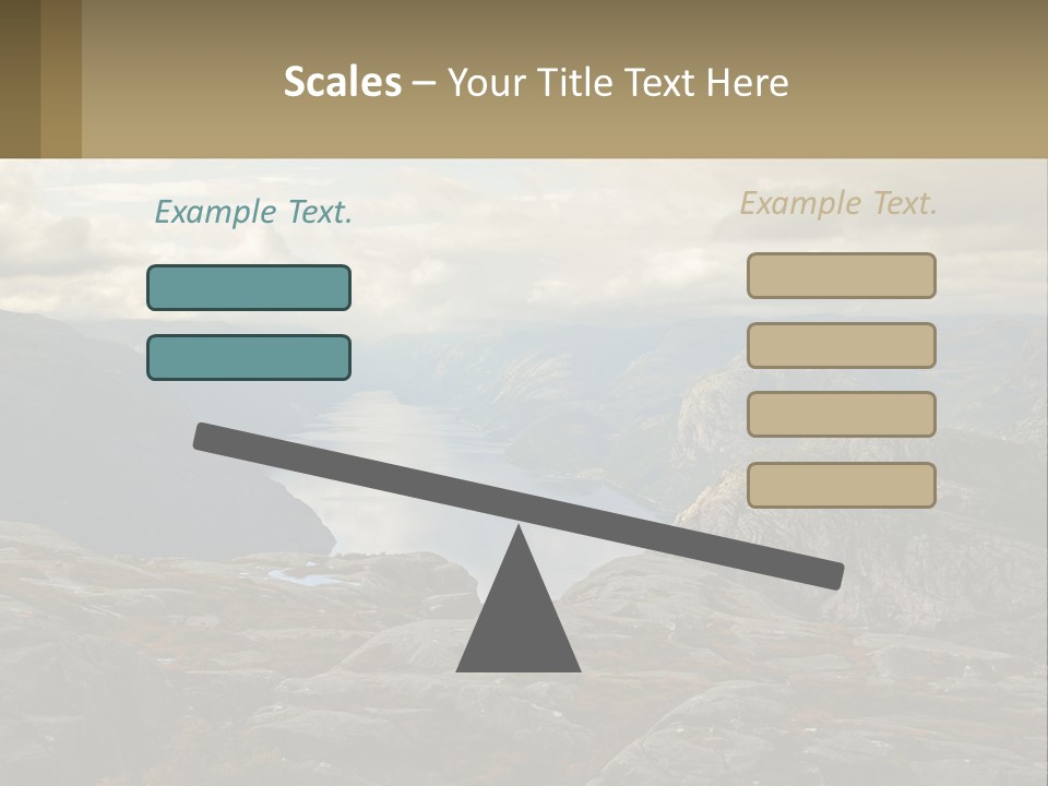System House Cold PowerPoint Template