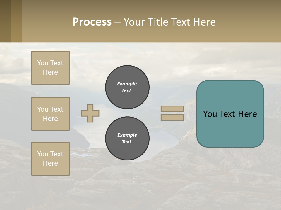 System House Cold PowerPoint Template