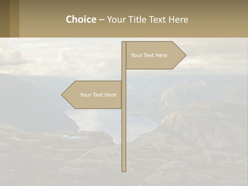 System House Cold PowerPoint Template