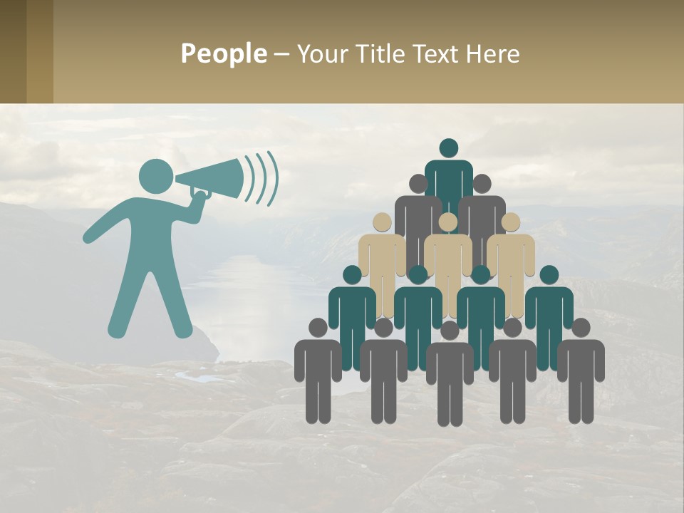 System House Cold PowerPoint Template