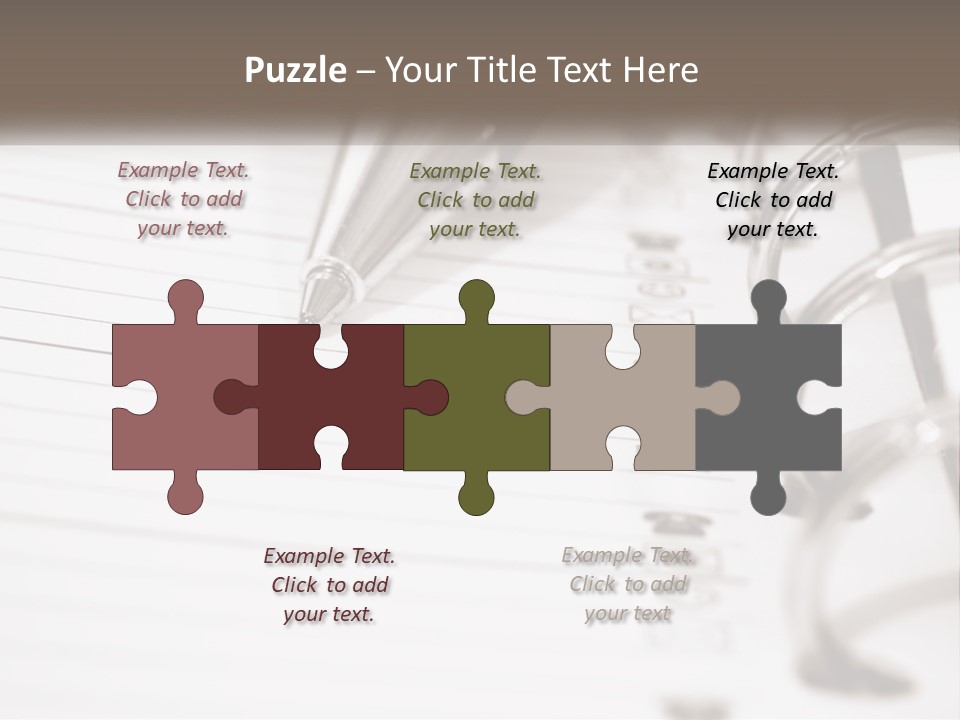 Technology Air Equipment PowerPoint Template