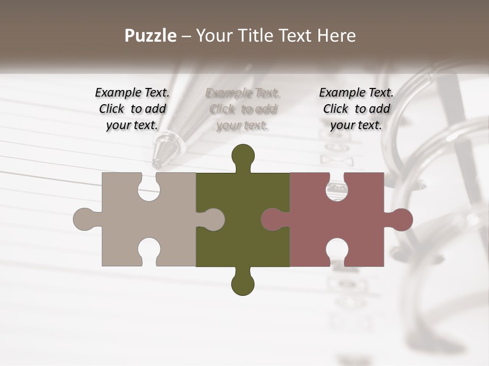 Technology Air Equipment PowerPoint Template