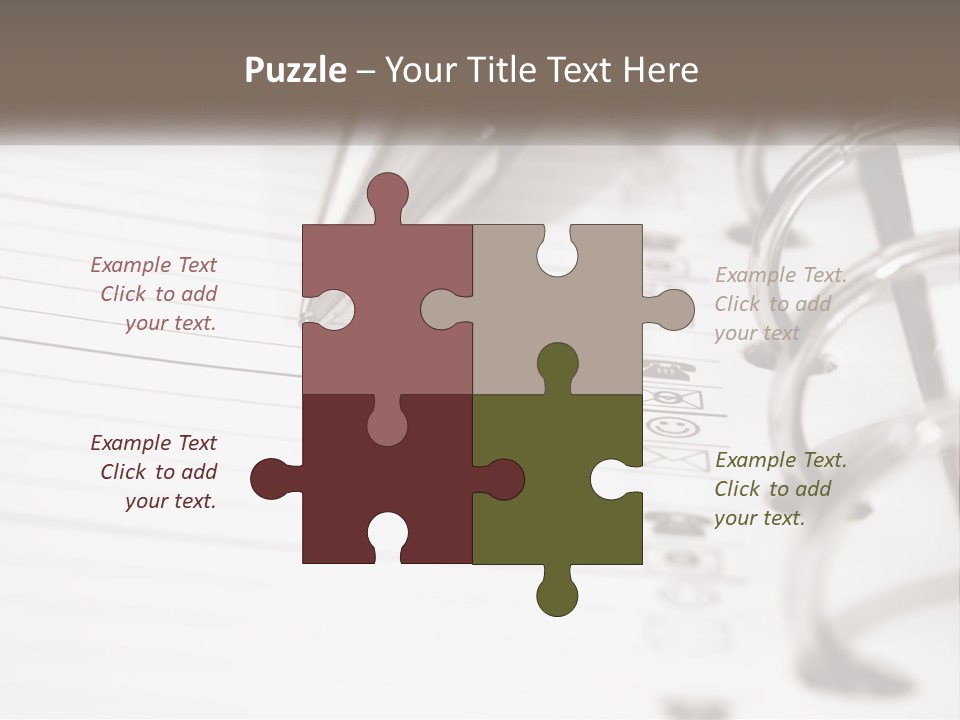 Technology Air Equipment PowerPoint Template