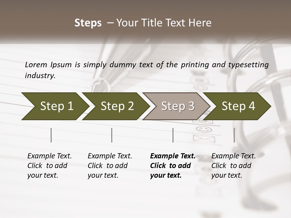 Technology Air Equipment PowerPoint Template