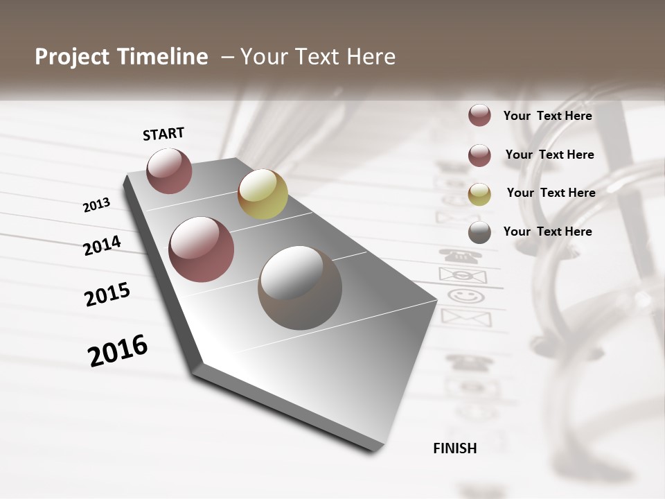Technology Air Equipment PowerPoint Template