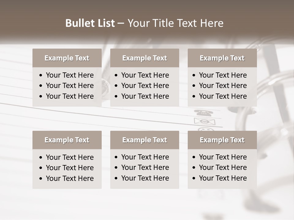 Technology Air Equipment PowerPoint Template