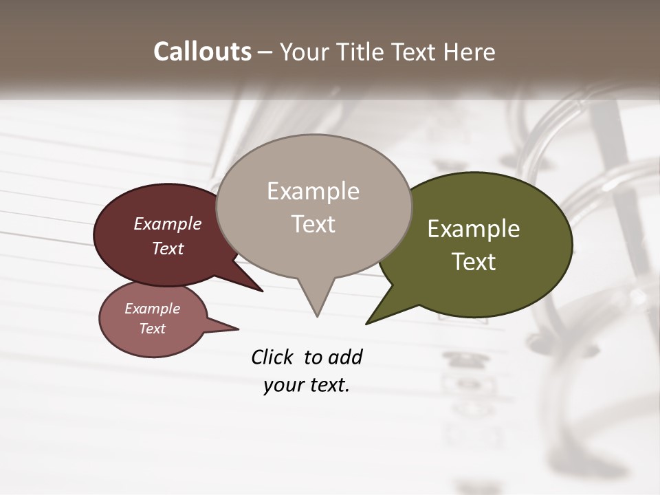 Technology Air Equipment PowerPoint Template