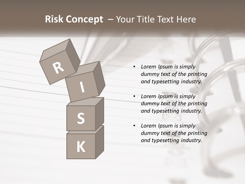 Technology Air Equipment PowerPoint Template