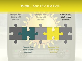 Temperature Unit Ventilation PowerPoint Template