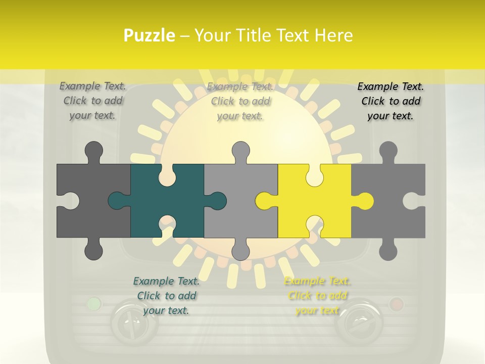 Temperature Unit Ventilation PowerPoint Template