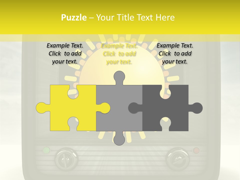 Temperature Unit Ventilation PowerPoint Template