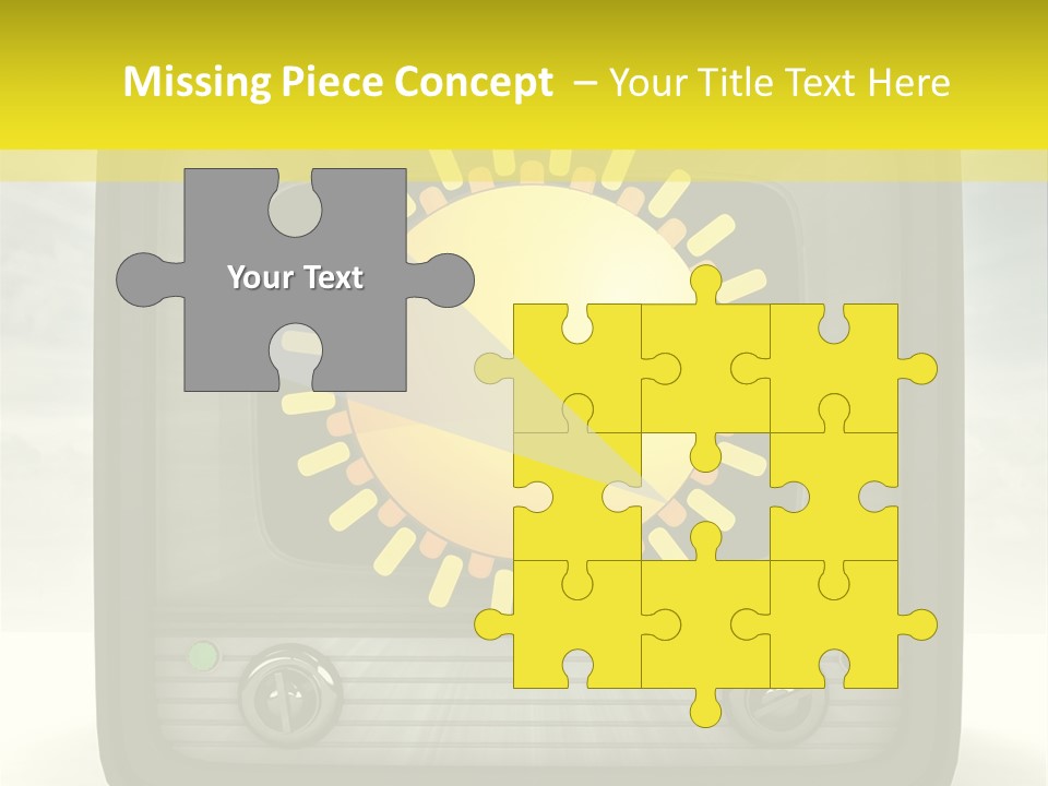 Temperature Unit Ventilation PowerPoint Template