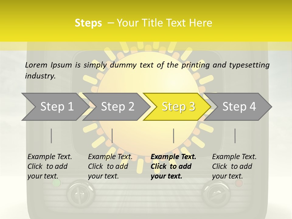Temperature Unit Ventilation PowerPoint Template