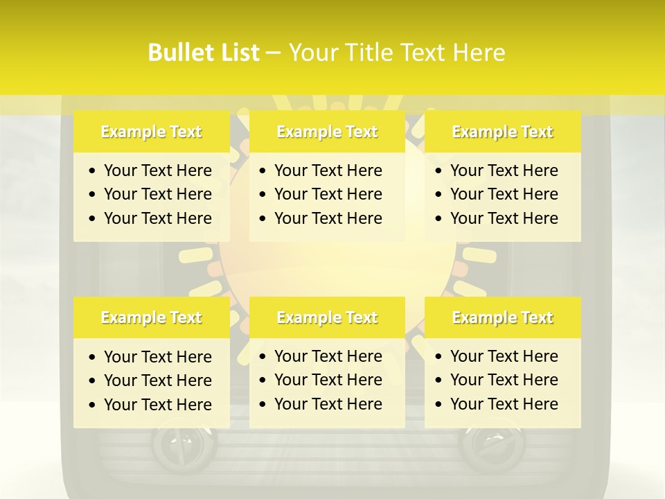Temperature Unit Ventilation PowerPoint Template
