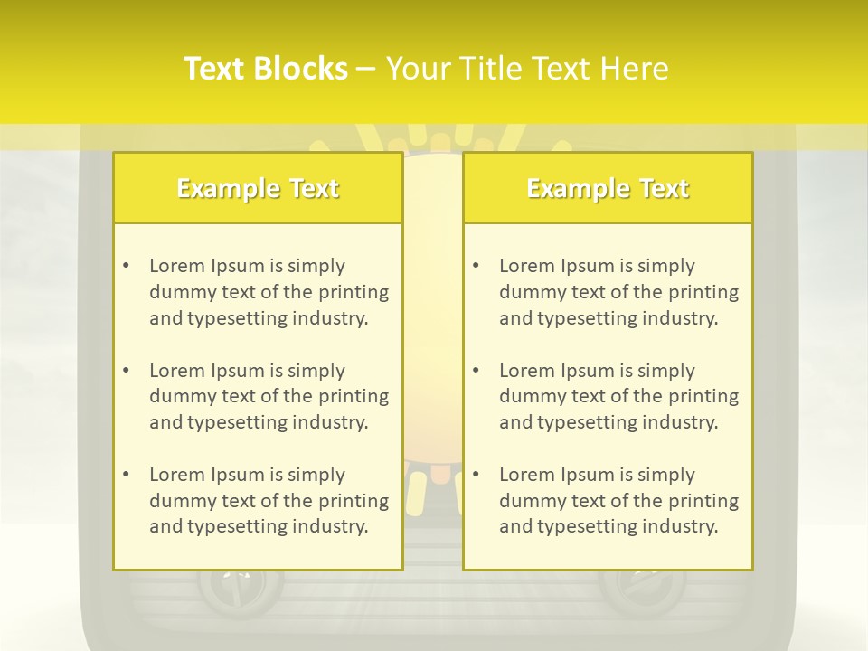 Temperature Unit Ventilation PowerPoint Template