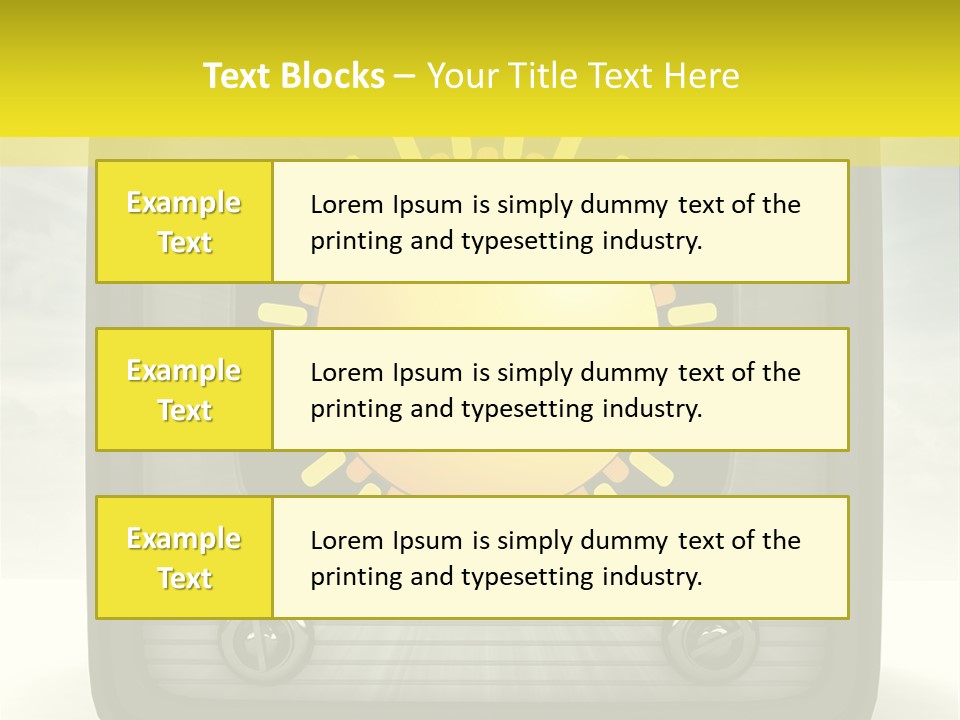Temperature Unit Ventilation PowerPoint Template